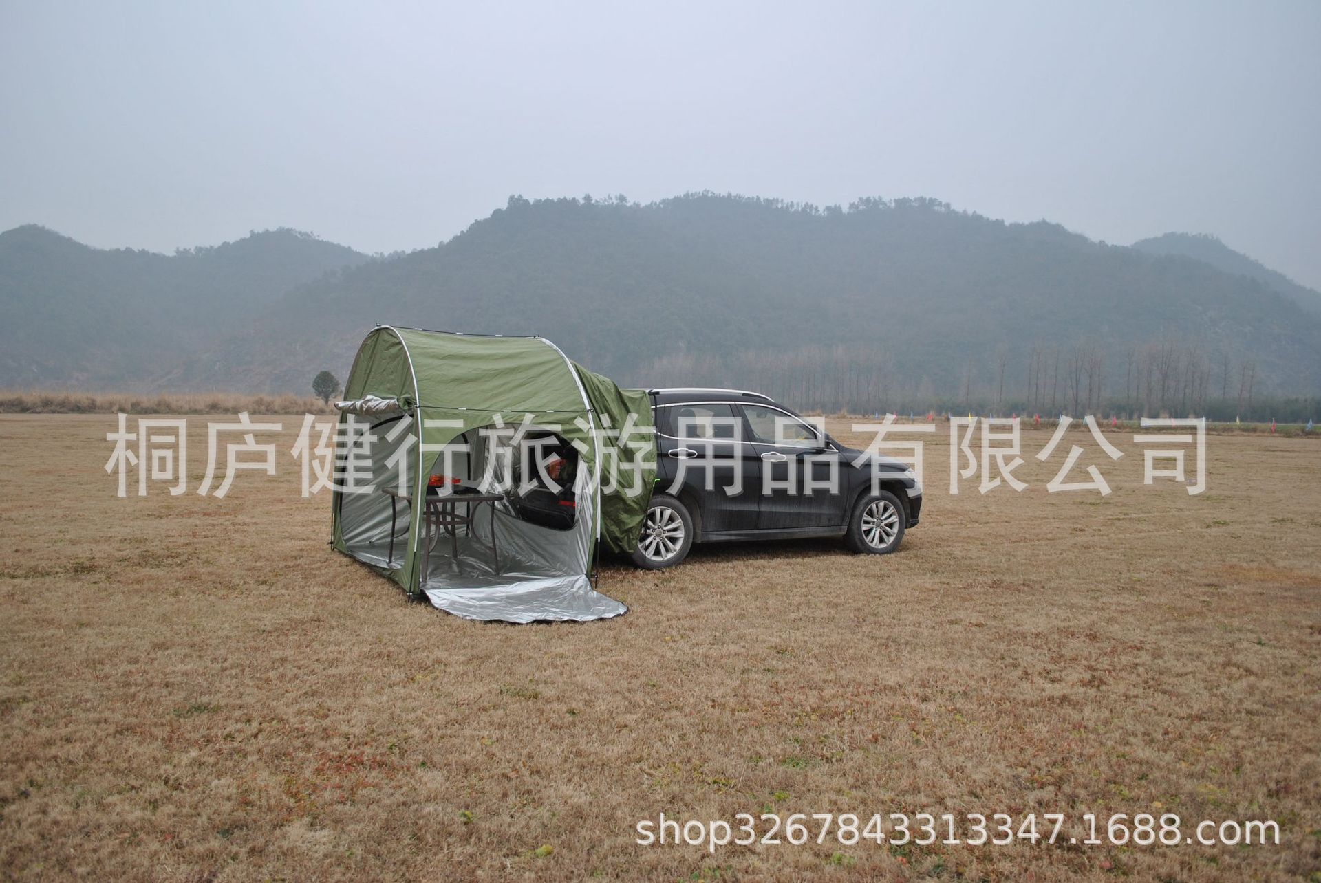 Cheap Goat Tents Outdoor Car Trunk Tent Sunshade Rainproof Tailgate Shade Awning Tent For SUV Car Self Driving Tour Barbecue Camping Tool   
